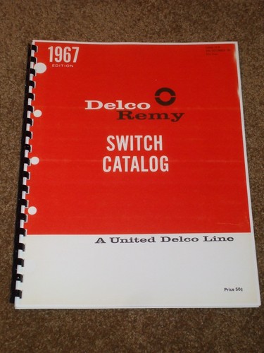 Delco remy switch catalog - delco,